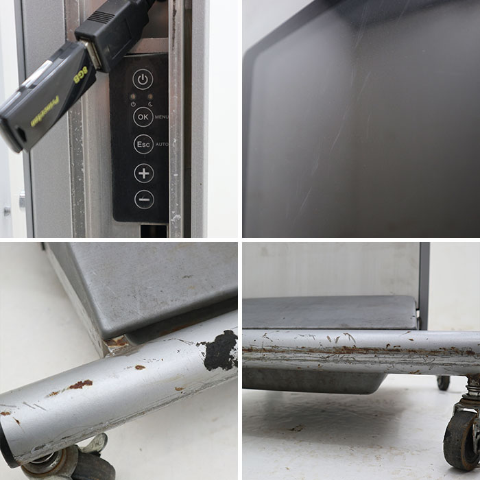 【中古】 デジタルサイネージ リモコン付き DS-FL419S TOWA トーワ BRID4 屋外 片面 LED看板 電光看板 表示機 【動産王】千葉★引取限定