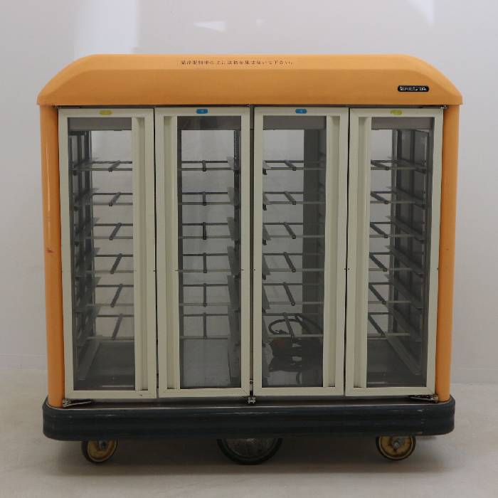 【中古】温・冷配膳車 エレクター ESL-28RCR 2013年 3相 200v 配膳車【動産王】千葉☆送料無料