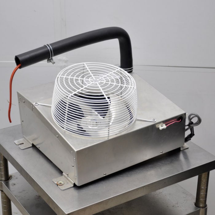 中古】 プレハブ冷蔵ユニットセット 三相200V 室内機 PUA08H9-E 室外機
