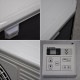【中古】 プレハブ冷蔵ユニットセット 三相200V 室内機 PUA08H9-E 室外機 PUA08H9-C 三菱 2020年 1.0坪用 【動産王】大阪☆送料無料