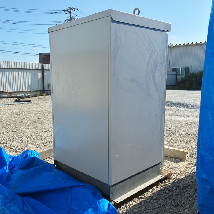 中古|キュービクル式高圧受電設備 MS21QB9E-PM60A 関西エナジス パナソニック 2017年 変電設備 |動産王|千葉|引取|送料別