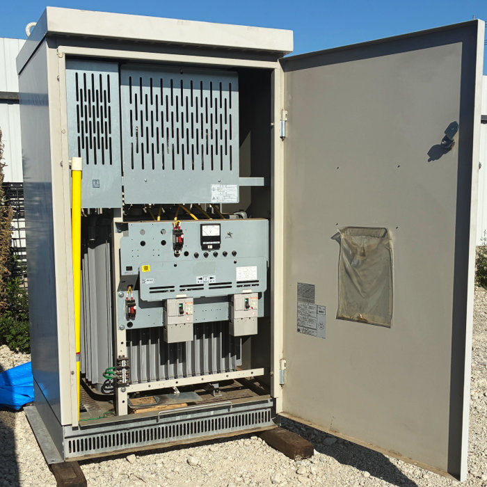 中古|キュービクル式高圧受電設備 MS21QB9E-PM60A 関西エナジス パナソニック 2017年 変電設備 |動産王|千葉|引取|送料別