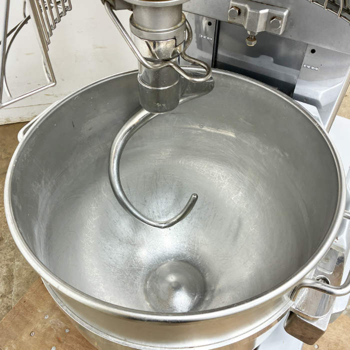 中古｜業務用ミキサー MS-60 愛工舎 AICOH 2020年 三相200V 60L マイティ 動作品 ボウル台車付き ｜動産王｜千葉｜送料無料