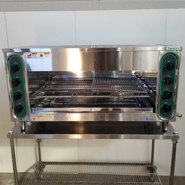 【中古】上火式焼物器 TIG-120 タニコー 2013年 都市ガス 13A  現状渡し【動産王】札幌★引取限定