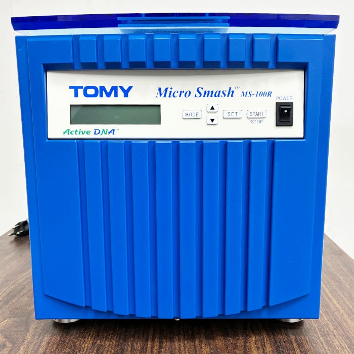 中古|ビーズ式細胞破砕装置 MS-100R 冷却型 トミーメディコ 2023年 DNA RNA バクテリア 酵母 抽出 精製 |動産王|千葉|送料無料|Cell Disruptor