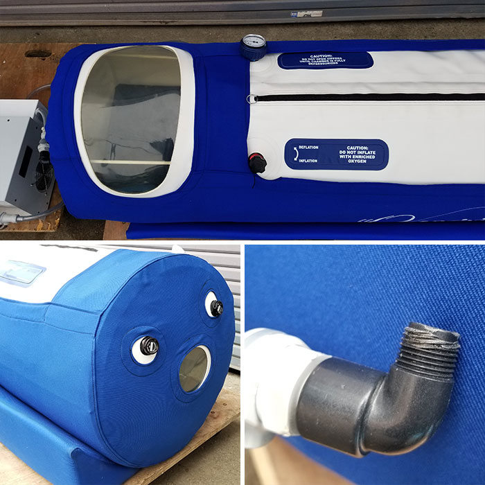 中古】酸素カプセル ソフトタイプ オアシス O2 Sサイズ バイオネット