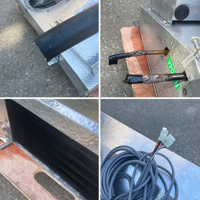 中古｜プレハブ冷蔵庫 1.5坪 東芝キャリア 外機TAM131AM-SV 内機TA-101CH-UFK 業務用 冷蔵チャンバー ｜動産王｜千葉｜送料無料