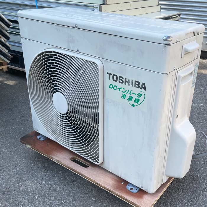 中古｜プレハブ冷蔵庫 1.5坪 東芝キャリア 外機TAM131AM-SV 内機TA-101CH-UFK 業務用 冷蔵チャンバー ｜動産王｜千葉｜送料無料