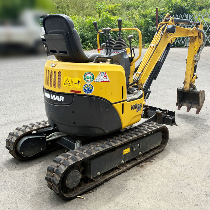 中古|ミニショベル ViO10-2A 後方超小旋回 ヤンマー 稼働166h 1tクラス ユンボ バックホー YANMAR |動産王|千葉|送料無料