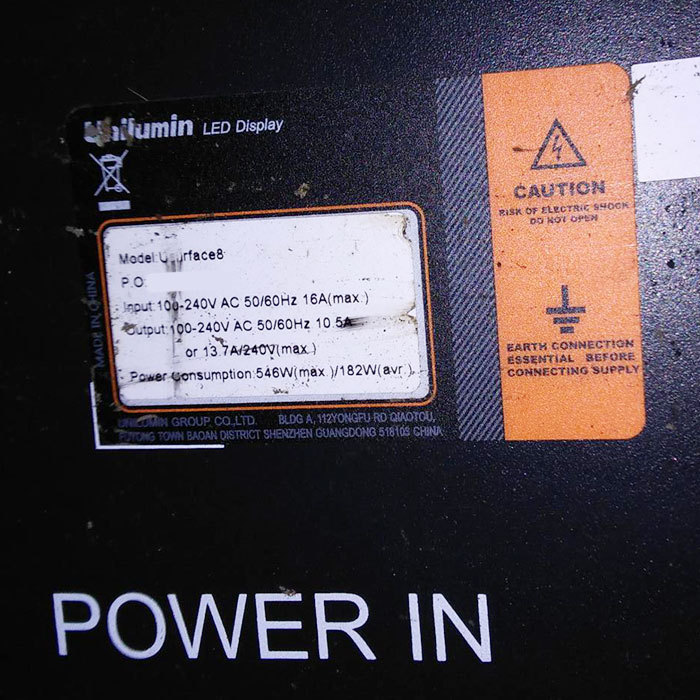中古】LED看板 フルカラービジョン NETTEN デジタルサイネージ 