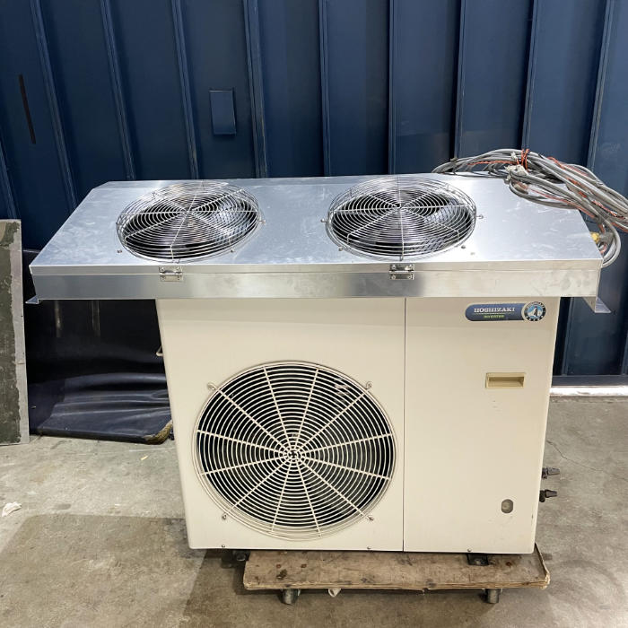 【中古】プレハブ 冷蔵ユニットクーラーセット 内機)HUS-15RB-E 外機)HUS-11RA-UCI 2021年製 ホシザキ 【動産王】愛知☆送料無料