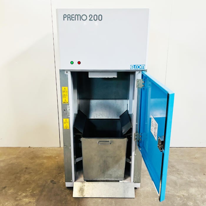 中古｜小型圧縮機プレモ P200SB-B70 エルコム 2020年 ゴミ圧縮機 70Lタイプ 業務用 ｜動産王｜北海道｜引取｜送料別