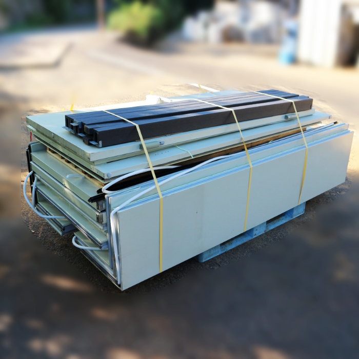 中古｜プレハブ冷蔵庫 業務用 ダイワ 東芝 2019年 1坪 ダイワ DP410D-22 冷却ユニット PCU-TV100M｜現状渡し｜動産王｜千葉｜送料無料