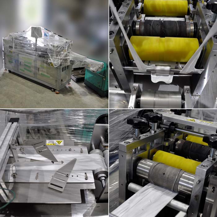中古|マスク成型機 + 3面包装機 IPM-6000セット メーカー不明 2022年 KF94マスク製造 |動産王|大阪|送料無料