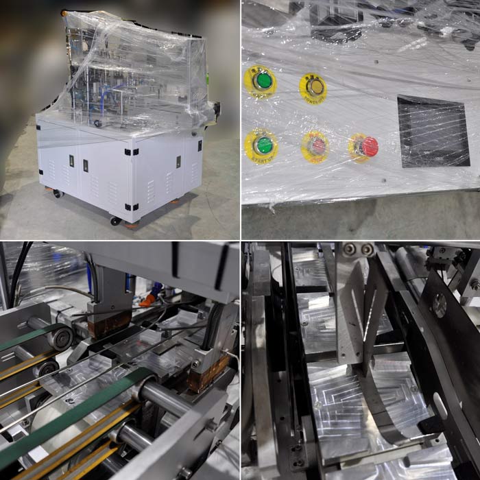 中古|マスク成型機 + 3面包装機 IPM-6000セット メーカー不明 2022年 KF94マスク製造 |動産王|大阪|送料無料