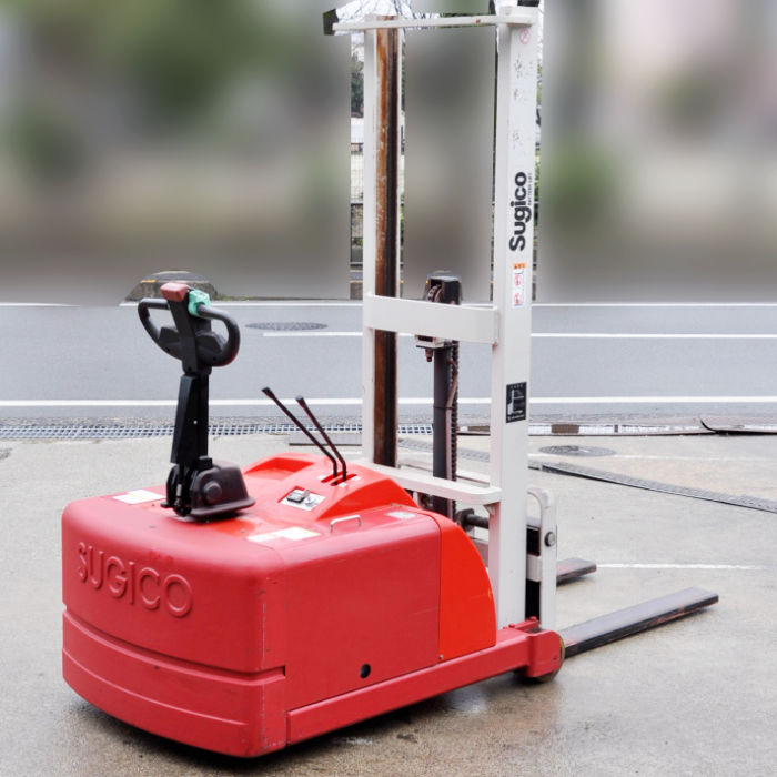 中古｜ウォーキーリフト 3FW-8145 杉国工業 均等荷重800kg 電動 カウンター ウォーキー 充電器無 ｜動産王｜大阪｜引取｜送料別