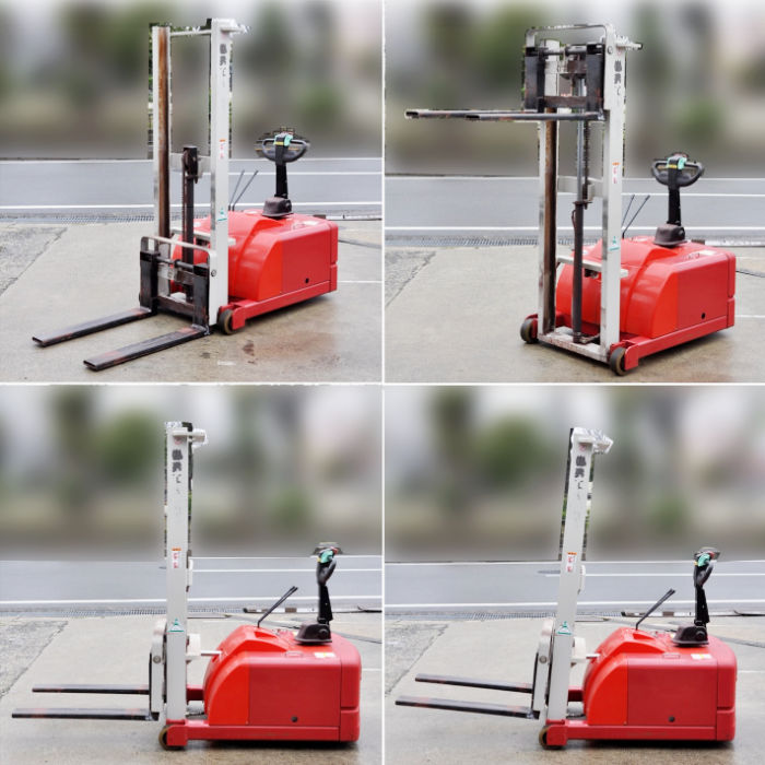 中古｜ウォーキーリフト 3FW-8145 杉国工業 均等荷重800kg 電動 カウンター ウォーキー 充電器無 ｜動産王｜大阪｜引取｜送料別