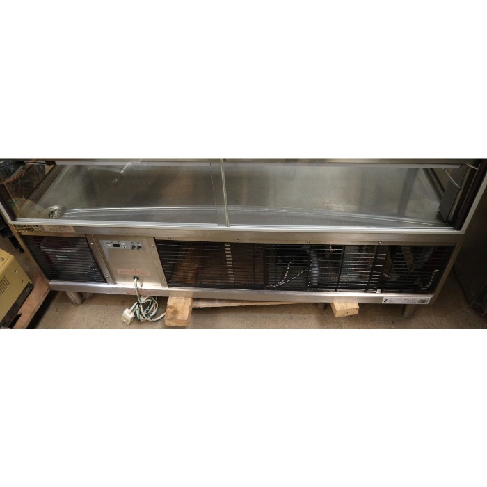 T6582☆美品☆大穂製作所☆ケーキケース☆OHGU-1500☆冷蔵ショーケース 中古】対面 冷蔵ショーケース 業務用 OHGU-Sa-1500B 大穂製作所 ケーキ