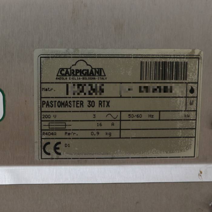 中古】パステライザー PASTOMASTER 30 RTX カルピジャーニ製【動産王