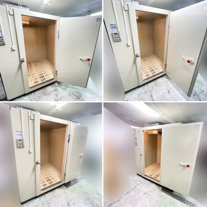 中古｜プレハブ冷蔵庫 1.0坪 DP310D-19 大和冷機 PCU-TV100M(冷却ユニット）パナソニック 2018年製 ｜動産王｜愛知｜送料無料