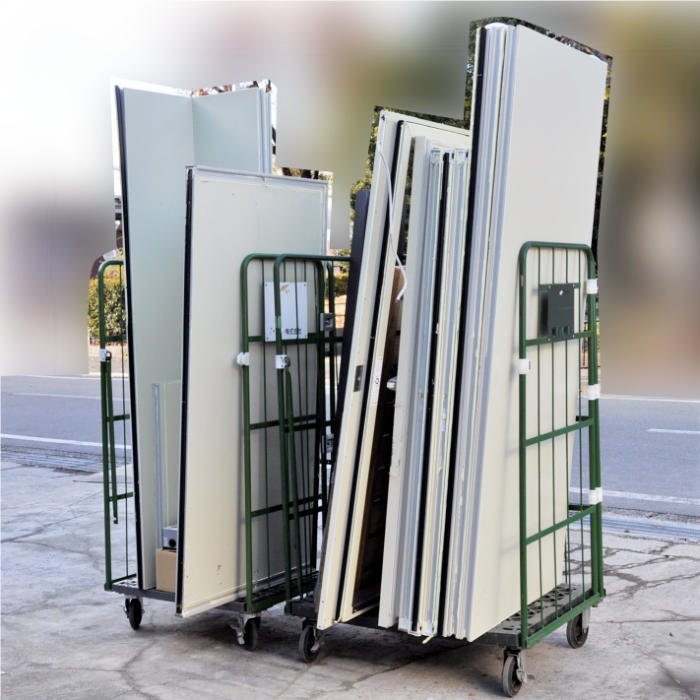 中古｜プレハブ冷蔵庫 1坪 DP410D-22 大和冷機 内)TA-101CH-UFK 外)TAM130AT-SV 東芝 2019年 ｜動産王｜大阪｜引取｜送料別