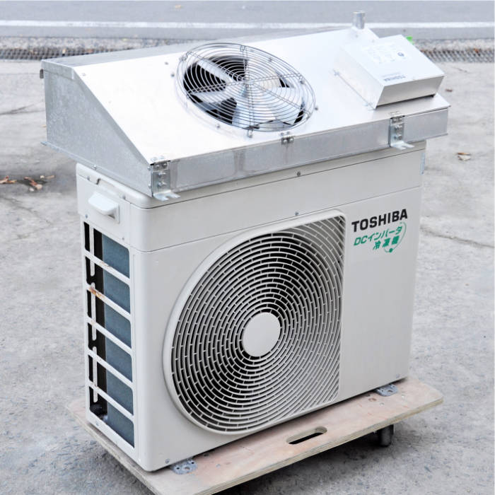 中古｜プレハブ冷蔵庫 1坪 DP410D-22 大和冷機 内)TA-101CH-UFK 外)TAM130AT-SV 東芝 2019年 ｜動産王｜大阪｜引取｜送料別