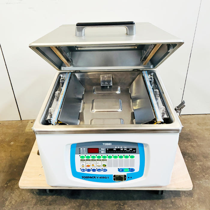 中古｜卓上真空包装機 V-455G-1 TOSEI 2019年 卓上 両サイドシール