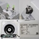 中古|天井カセット形エアコン 6馬力 ツイン 室内機FXYFP80DB×2台 室外機RXTP160DA ダイキン 2021年 |動産王|大阪|送料無料