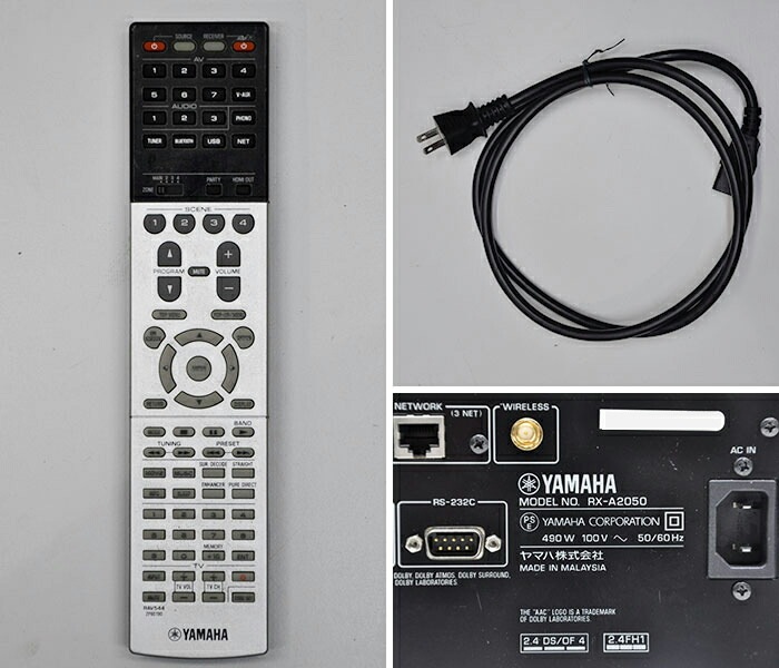 【中古】 AVアンプ RX-A2050 ヤマハ YAMAHA　現状渡し【動産王】大阪☆送料無料