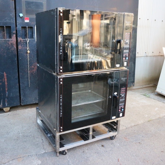 中古】スチームコンベクションオーブン 二段 業務用 BX-5 ツジ・キカイ  