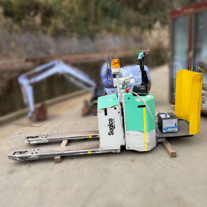 中古】 電動ローリフト バッテリーリフト ウォーキータイプ 3t 4LW2