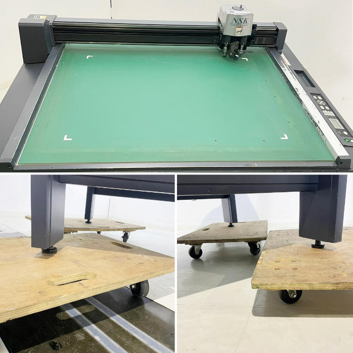中古｜段ボールサンプルカットマシン NS-W 0907 日本製図器工業 2008年 紙器段ボールサンプル作成機 ｜動産王｜宮城｜引取｜送料別