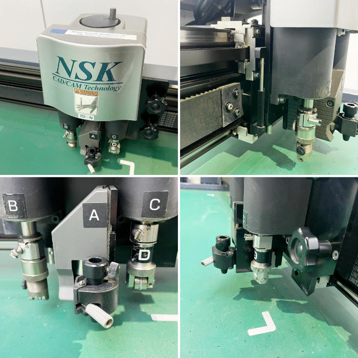 中古｜段ボールサンプルカットマシン NS-W 0907 日本製図器工業 2008年 紙器段ボールサンプル作成機 ｜動産王｜宮城｜引取｜送料別