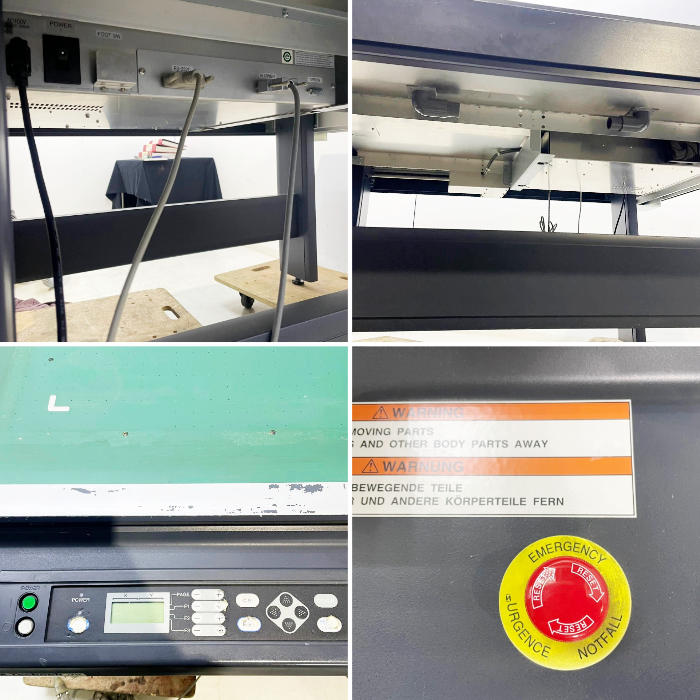 中古｜段ボールサンプルカットマシン NS-W 0907 日本製図器工業 2008年 紙器段ボールサンプル作成機 ｜動産王｜宮城｜引取｜送料別