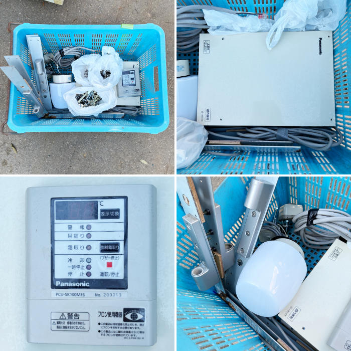 中古｜プレハブ冷蔵庫 0.75坪 扉2枚 PCU-SK100MU PCU-SK100MES パナソニック 業務用 冷蔵チャンバー ｜動産王｜千葉｜送料無料