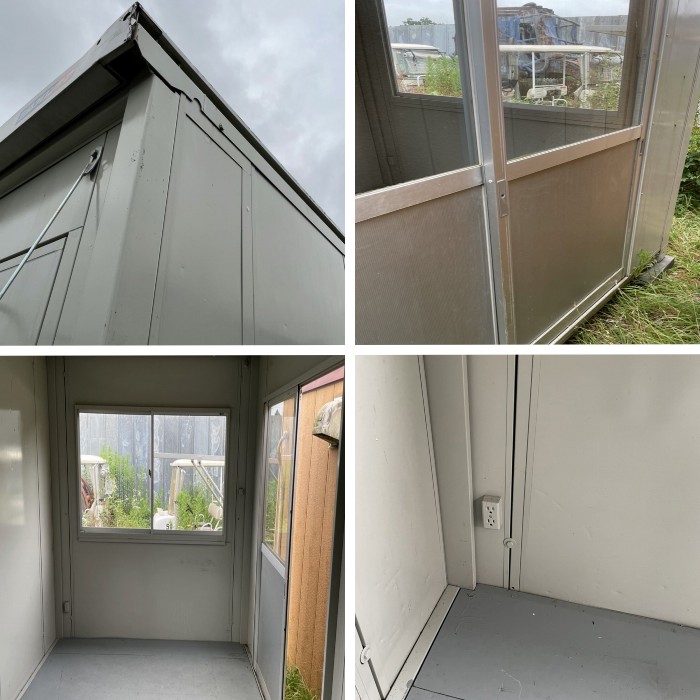 【中古】ユニットハウス J5MA630 三協フロンティア 2020年 コンテナ ハウス PUZ-ERMP80HA6 三菱電機エアコン 現状渡し【動産王】千葉☆送料無料