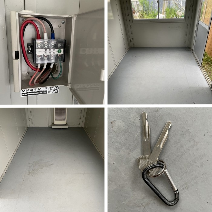 【中古】ユニットハウス J5MA630 三協フロンティア 2020年 コンテナ ハウス PUZ-ERMP80HA6 三菱電機エアコン 現状渡し【動産王】千葉☆送料無料