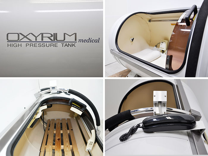 【中古】酸素カプセル OXYRIUM medical O2ハリーテクノ オキシリウムカプセル HIGH PRESSURE TANK 店舗什器【動産王】大阪★引取限定