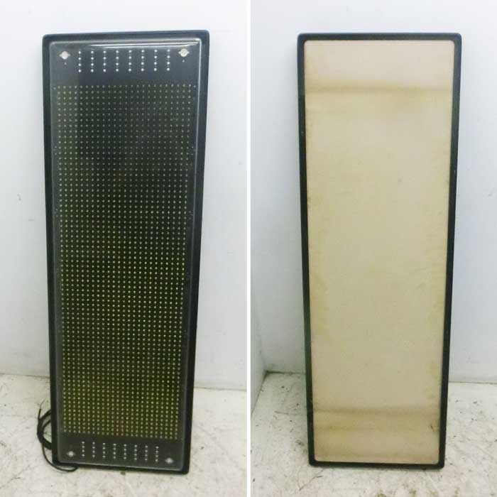 【中古】電光表示機 NS-YM3113S TOWA 2013年頃 キャクトール Yellow ecoRea + LED看板 片面表示 【動産王】名古屋☆送料無料