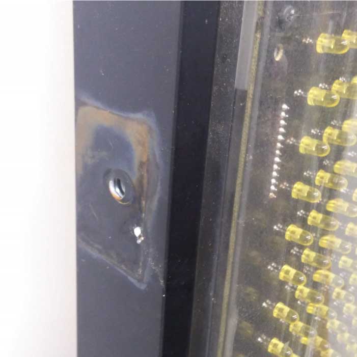 【中古】電光表示機 NS-YM3113S TOWA 2013年頃 キャクトール Yellow ecoRea + LED看板 片面表示 【動産王】名古屋☆送料無料