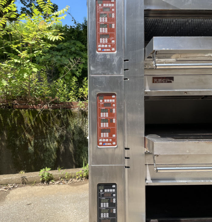 【中古】 三段オーブン 明和エンジニアーズ 2010年 オーブン 改造品 【動産王】千葉☆送料無料