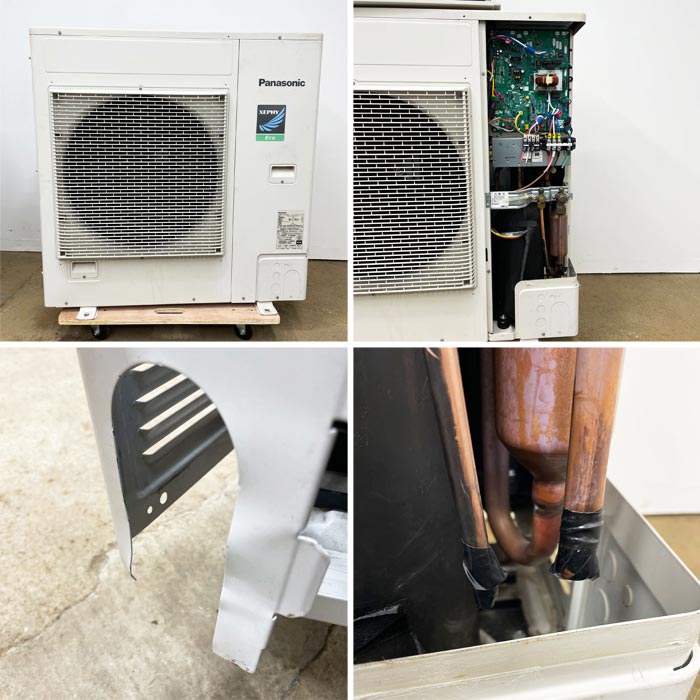 中古｜天カセエアコン 5馬力 外機CU-P140H7 内機CS-P140U7 パナソニック 2022年 業務用 天井カセット 埋め込み｜動産王｜千葉｜送料無料 