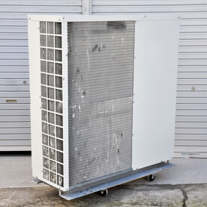 中古｜プレハブ冷凍ユニットセット 内)UCR-N5VHB 外)ECOV-EN30WA1 三菱電機 2017年 三相200V ｜動産王｜大阪｜送料無料