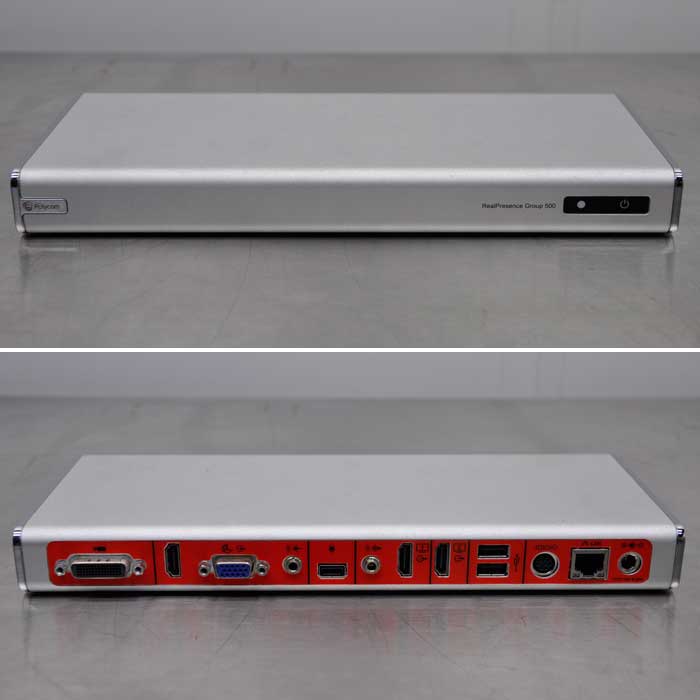 【中古】ビデオ会議システム RealPresence Group 500 Polycom 2015年 現状渡し 【動産王】大阪☆送料無料