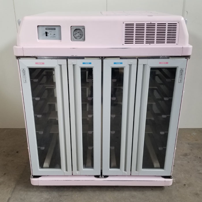 引取歓迎】 エレクター ERECTA 配膳車 給食配膳車 給食ワゴン フード