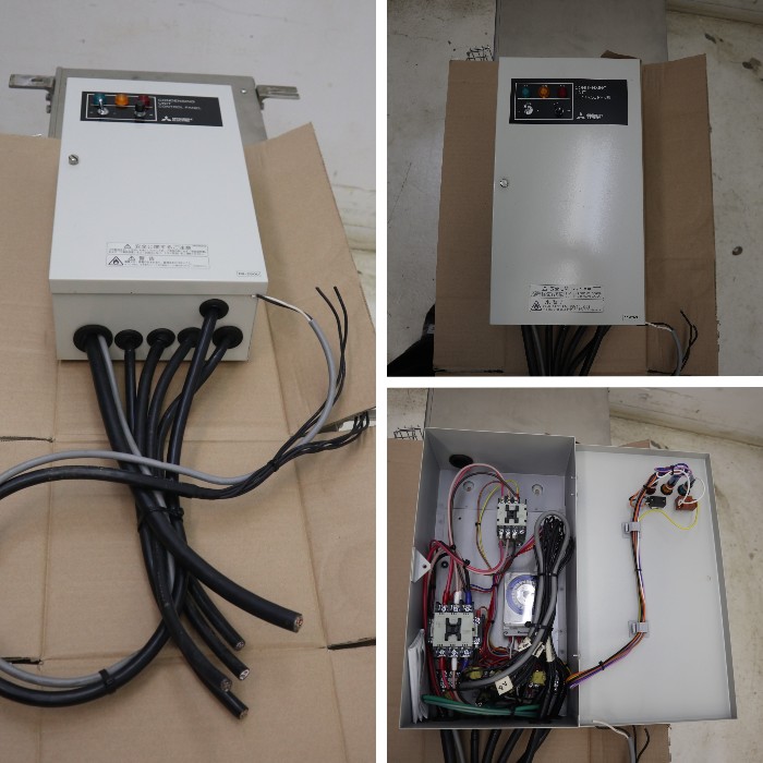 中古】冷蔵用ユニットクーラー ECOV-D37WA 三菱(外機) LVALPE10A