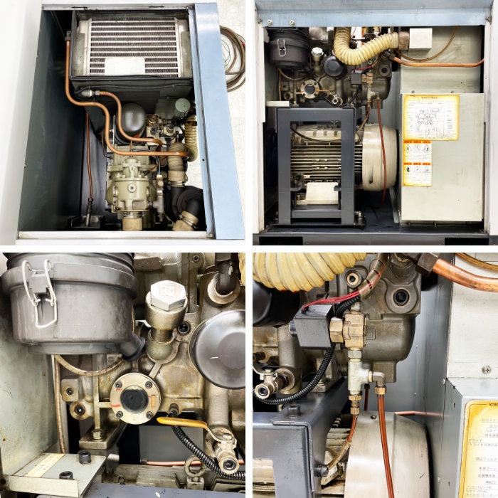 中古|スクリューコンプレッサー CM11B コベルコ 2002年 KOBELCO 60Hz専用|動産王|富山|引取限定