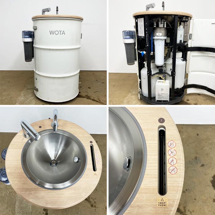 中古｜水循環型手洗いスタンド WOSH WOTA 2021年 手洗い スタンド 軟水 節水 ポータブル ｜動産王｜千葉｜送料無料