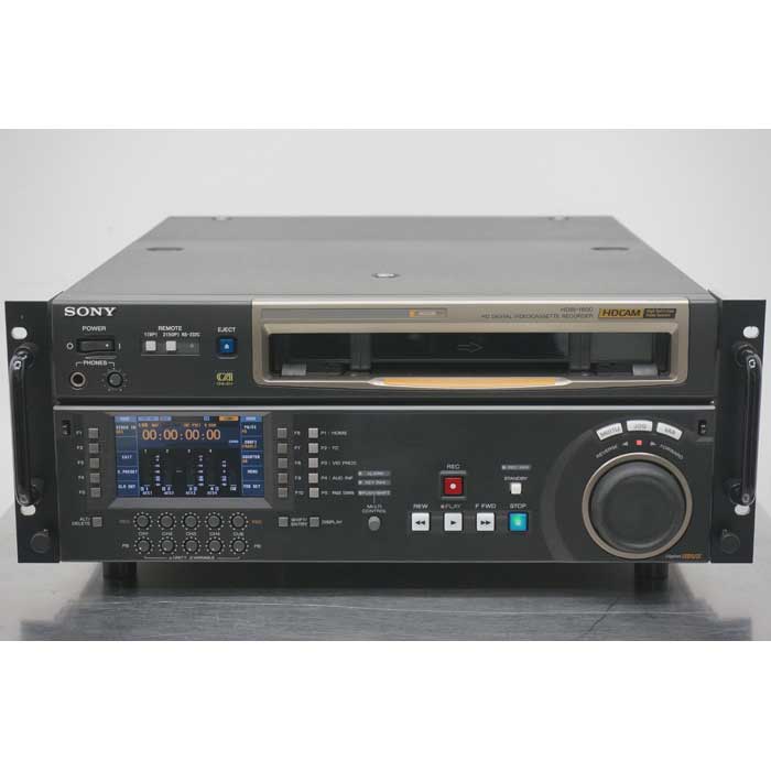 中古】HDCAMビデオレコーダー HDW-1800 SONY 2014年 #1 業務用 ビデオ