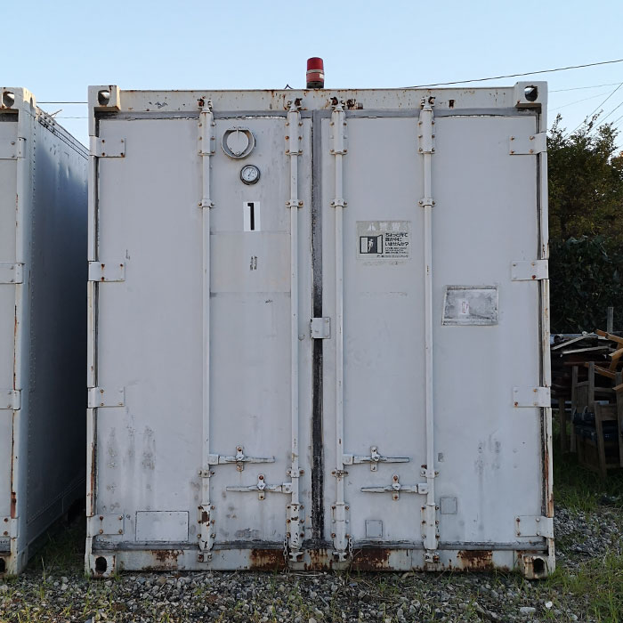 中古｜冷蔵コンテナ 12フィート 12ft CPE51-3TWA5 三菱 1988年 倉庫｜現状渡し｜動産王｜千葉｜送料無料